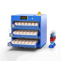 Automatic Eggs Incubator, Large Incubators for Hatching Eggs with Automatic Egg Turning & Temperature Control, Poultry Hatcher Machine for Chicken Duck Goose Quail Bird (192 Eggs) by OXBZKMY