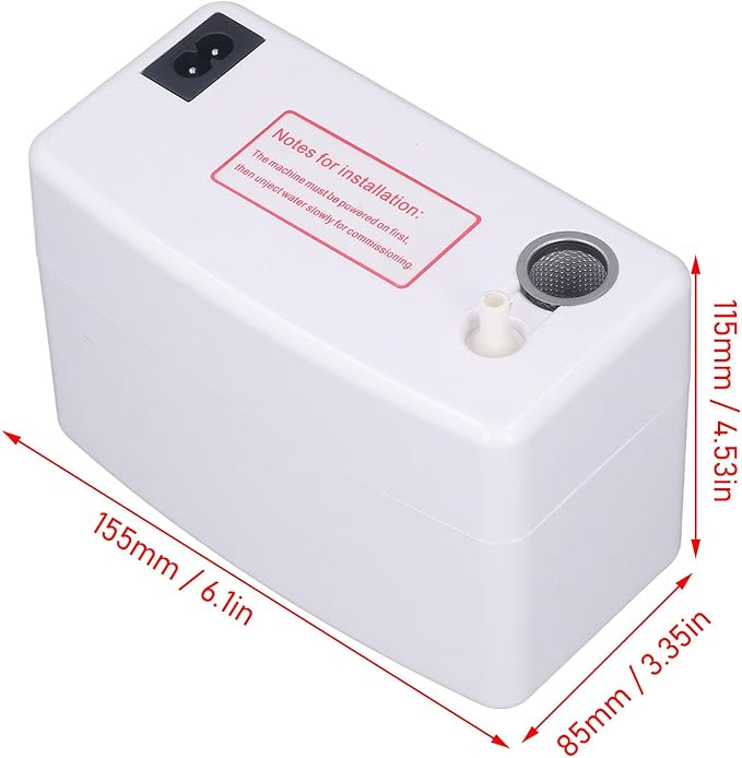 Condensate Pump, US 110V 60HZ Low Noise 200ml Water Tank Safety Switch HVAC Condensate Pump for Air Conditioners, Dehumidifiers - Image 7