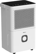 Shinco 30 Pints Dehumidifier for Home and Basements, 1500 Sq.Ft Dehumidifiers with Drain Hose, Auto or Manual Drainage, Auto Defrost, Quietly Remove Moisture, Activated Carbon Filter, 24HR Timer by ShincoAirConditionerDehumidifier