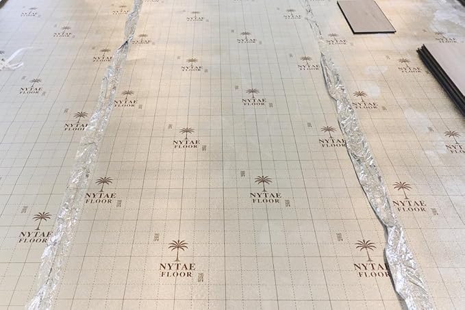 Noise Guard 100, EVA 3mm Underlayment with Silver Film – Premium Moisture Barrier & Sound Reduction Pad for Laminate, Engineered Wood, and Floating Floors. 100 sqft roll - Image 3