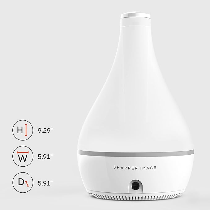 Sharper Image AROMA 2 Ultrasonic Humidifier with Aromatherapy - Image 7