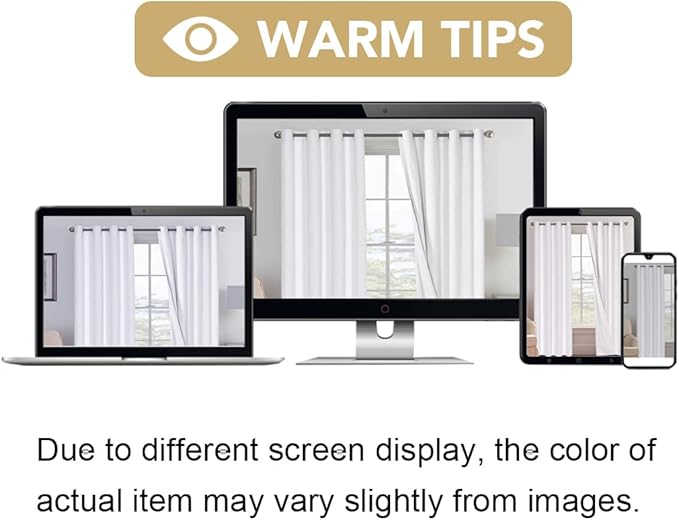 H.VERSAILTEX Pure White Curtains 96 inches Long, 100% Blackout Curtains for Bedroom Thermal Insulated Linen Textured Curtains Living Room Grapes 2 Panel Sets, 52W x 96L - Inch - Image 8