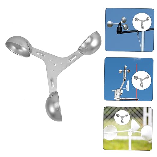Wind Measurement Anemometer Cup Replacement Sensor for Accurate Air Measurement Weather Stations Greenhouses and Environmental Monitoring - Image 9