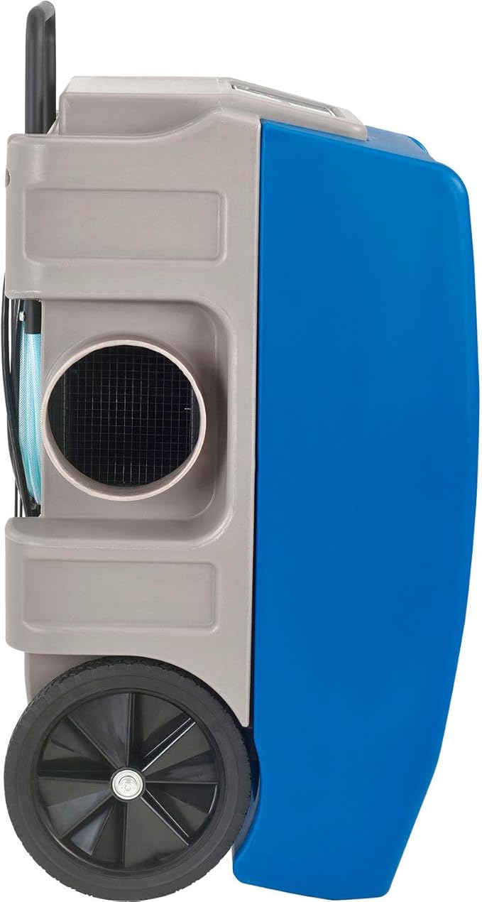 Global Industrial Dehumidifier Commercial Grade Low Grain Refrigerant 250 Pint Dehumidifier with Water Pump, 500 CFM, 2500 Sq Ft Coverage, R410A Refrigerant - Image 7