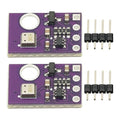 2pcs AHT30 High Precision Digital Temperature and Humidity Sensor Measurement Module I2C IIC Communication AHT20 AHT21 AHT10 Upgraded Version for Arduino Humidity Temperature Sensor by Unknown