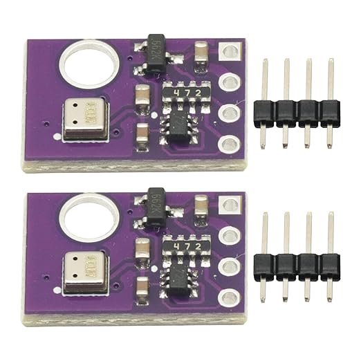 2pcs AHT30 High Precision Digital Temperature and Humidity Sensor Measurement Module I2C IIC Communication AHT20 AHT21 AHT10 Upgraded Version for Arduino Humidity Temperature Sensor by Unknown