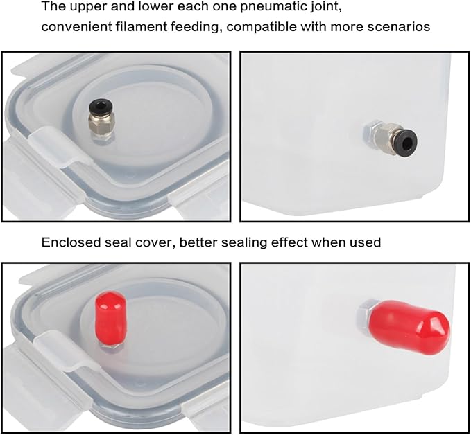 Printer Filament Dry Storage Box Continuous Sealing Holder Case for Printing Accessories Printing Dryer - Image 5