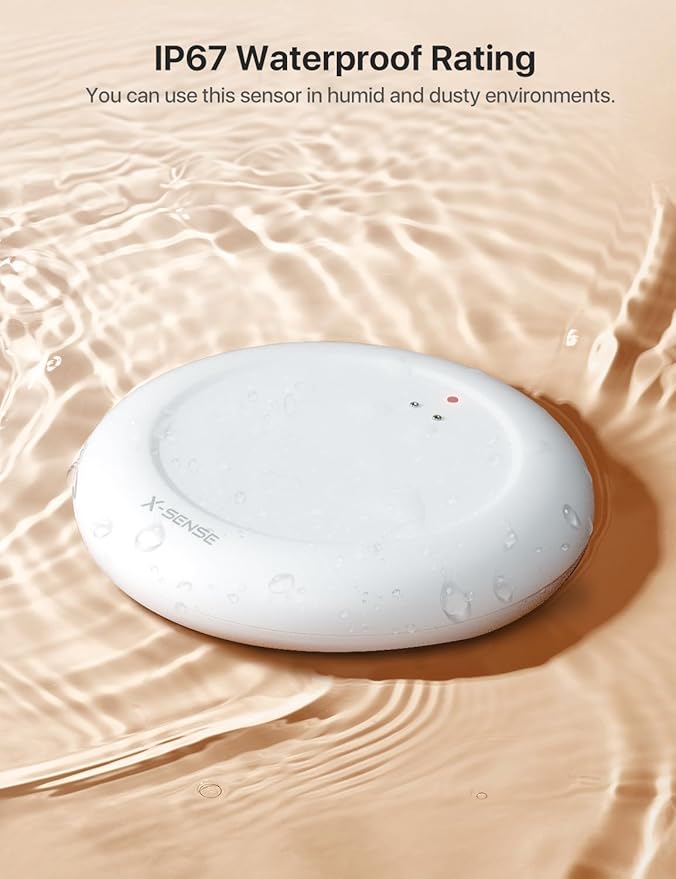 X-Sense Wi-Fi Water Leak Detector (SBS50 Base Station Required), 3 SWS0A Water Sensors - Image 8