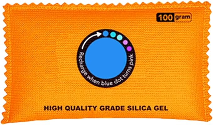Closet Dehumidifier Bag, 14x8cm Desiccant Moisture Absorber Damp Proof Pack Drying Tool, for Vehicles, New Homes, Wardrobes, Shoe Cabinets, Kitchen, Bathroom, Bedroom by Unknown