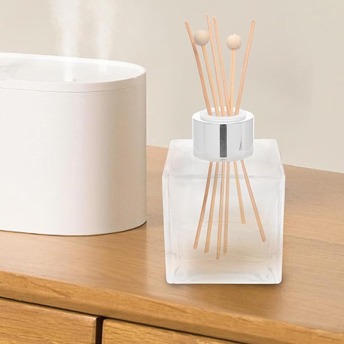3Pcs Glass Diffuser Bottles Refillable Aroma Bottle for Aromatherapy Compact Lightweight Air for Home Office Spa and Bathroom Use - Image 5