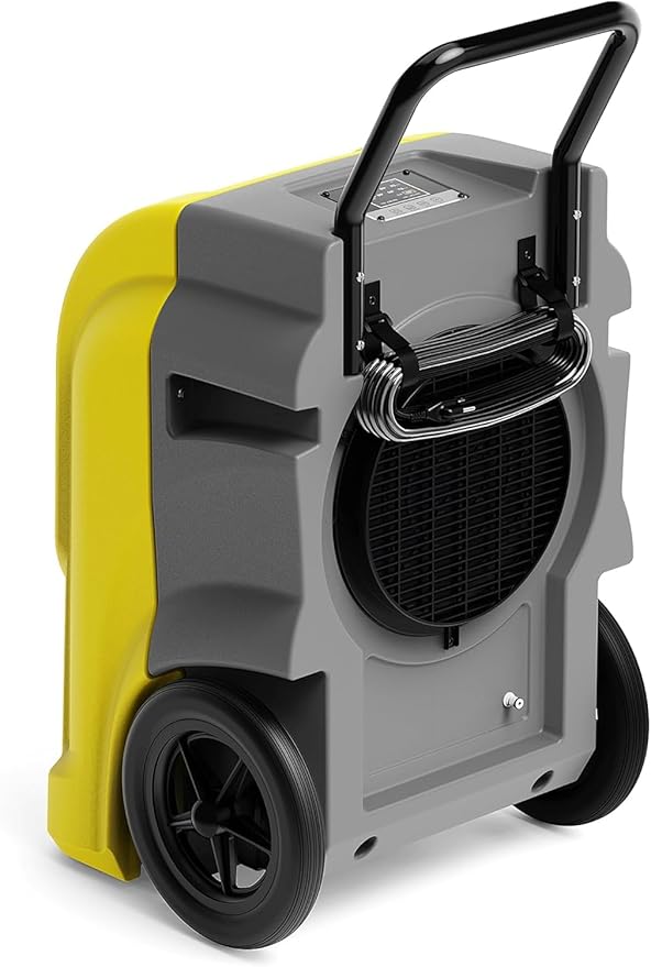 ALORAIR LGR Commercial Dehumidifier with Pump & Drain Hose, Portable Insutrial Dehumidifier for Basments, Home, Job Sites, Fit for 2,100 Sq.Ft Space with Wheels (Storm Elite Yellow NO WIFI) - Image 8