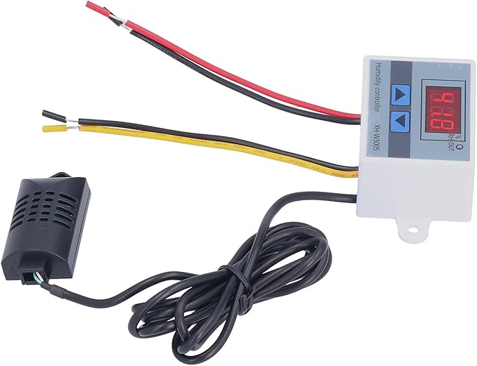 Humidity Controller for Humidifier, DC 12/24V Digital Humidistat 1-99.9% Humidity Setting, Maximum Support 12/24V 1500W Humidifier - Image 7