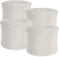 4-Pack WF2 Replacement Humidifier Filter Extended Life Compatible for Vicks Kaz WF2 Humidifier V3100, V3500, V3500N, V3600, V3700, V3800, V3850, V3850JUV, V3900 by ITidyHome
