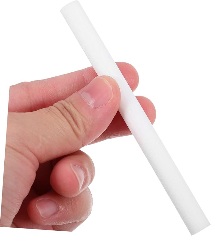 NOLITOY 50pcs Essential Oil Diffuser Sticks Cotton Filter for Humidifier White Portable Diffuser Accessory for Home Office Spa and Bathroom - Image 9