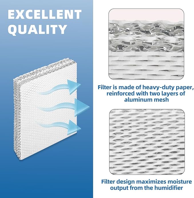 35 Humidifier Water Panel Evaporator Replacement Compatible with Aprilaire H635EZ1A 4839 Kit Filter or 560 568 600 700 760 768 350 360 10" x 13" x 1.75" 2-Pack - Image 4