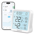WiFi Indoor Hygrometer Thermometer, Smart Digital Bluetooth Humidity Temperature Gauge with Large LCD Display, Notification Alert with Max Min Records, 1-Years Data Storage Export for Room by Unknown