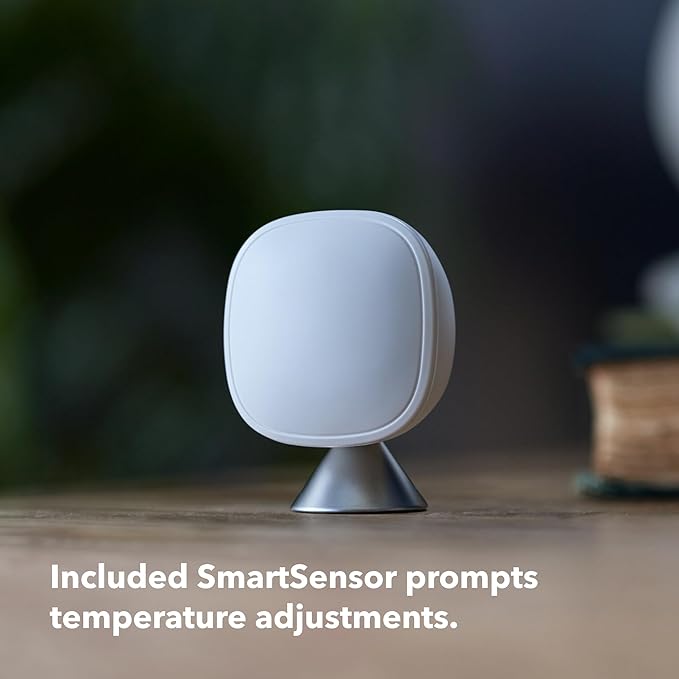 ecobee Smart Thermostat Premium with Smart Sensor and Air Quality Monitor - Programmable Wifi Thermostat - Works with Siri, Alexa, Google Assistant - Image 18