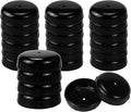 1-1/2 inch Wrought Iron Patio Furniture Feet Caps,24 Packs Round Plastic Outdoor Chair Leg Floor Protectors, Chair Leg Caps, Patio Furniture Replacement Feet Pads Black by APPLIANCEMATES by YourHomeApplianceMates