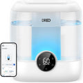 DREO Smart Humidifiers for Bedroom, 6L Top Fill Supersized Cool Mist Humidifier for Large Room, 60 Hour Runtime, Quiet Ultrasonic Humidifiers for Plants, Baby, Indoor, Home, Night Light, White by DREO
