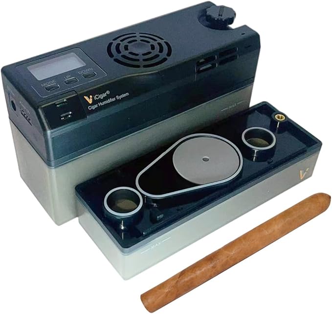 Le Veil iCigar Electronic Digital Intelligent Cigar Humidifier 25~600CT for Wooden Humidors by Le+Veil