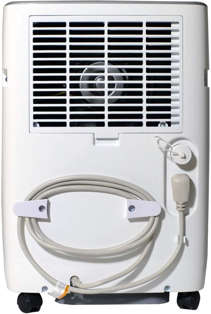 Soleus Air Energy Star Rated 1,800 SqFt., 25 Pint Dehumidifier With Mirage Display and Tri-Pat Safety Technology (25 Pint), White - Image 6
