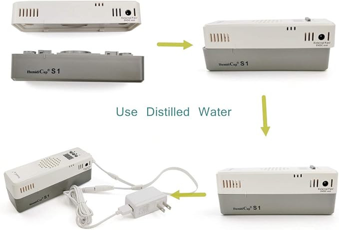 HumidiCup® S1 Electronic Cigar Humidifier, Small Size for 40-150 Count Desktop Humidor, 40% to 90% Setting Range, Stable Humidty Control - Image 4