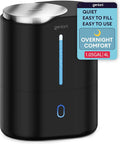 GENIANI Ultrasonic Cool Mist Humidifier for Bedroom, Large Rooms, Home, 4L - Easy Fill & Clean Humidifier for Plants w/Auto Shut-off, 40H Runtime - Quiet, Top Fill Air Humidifier & Vaporizer for Baby by GENIANI