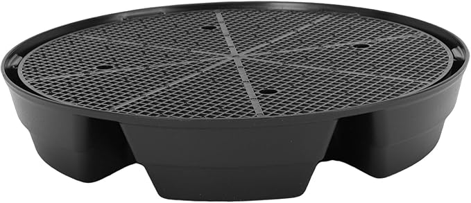 GOWENIC 4Pcs Self Watering Fabric Pot Base, Auto Irrigation System Plant Saucer, Outdoor Garden Infinity Watering Base Plant Water Tray, Elevated Saucers for Use in Indoor Grow Tents - Image 2