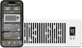 Quietcool Register Booster Fan for 4" x 12" Registers - Smart App Control - Quiet Vent Fan with Auto Thermostat - 10 Speeds by QuietCool