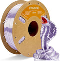 ERYONE Silk PLA Filament for 3D Printer, 1.75mm +/- 0.03mm, 1kg (2.1LBS)/Spool, Taro Purple by ERYONE