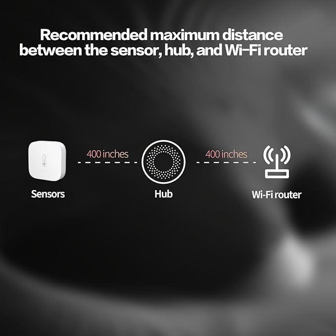 Aqara Zigbee Temperature and Humidity Sensor, Wireless Thermometer Hygrometer for Home Automation, Remote Monitoring, Requires Aqara Hub (not 3rd-Party), Compatible with Apple HomeKit, Alexa, IFTTT - Image 2