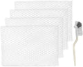 MD1-0034 Humidifier Replacement Wick Filters + Brush, Compatible with Vornado Evaporative Humidifier Evap40, Evap2, EV3, EV100, EV200, EVDC300, EVDC500, EVDC505 (Not for Evap3), 4-Pack (4) by SETEAMS