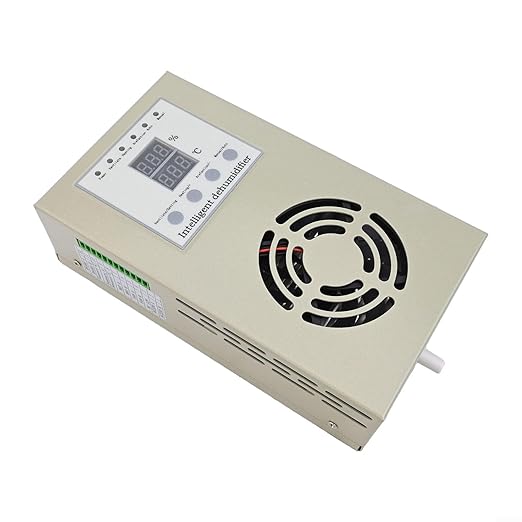 Intelligent Humidity Control for Control Cabinets - Compact Semiconductor Design with Stainless Steel Housing, 21 x 12 x 5.5 cm by Unknown