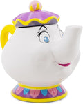 Silver Buffalo Disney Beauty and the Beast Mrs. Potts Teapot 3D Sculpted Ceramic Cookie Snack Candy Jar (Small) by SilverBuffalo