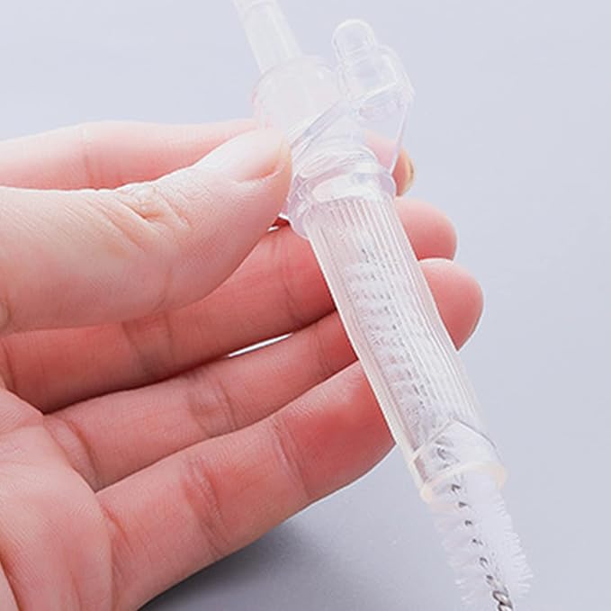 20Pcs 10 Sizes Humidifier Brush Cleaner Bottle Brush Small Diameter Drinking Straw Cleaning Brush,Black and White - Image 7