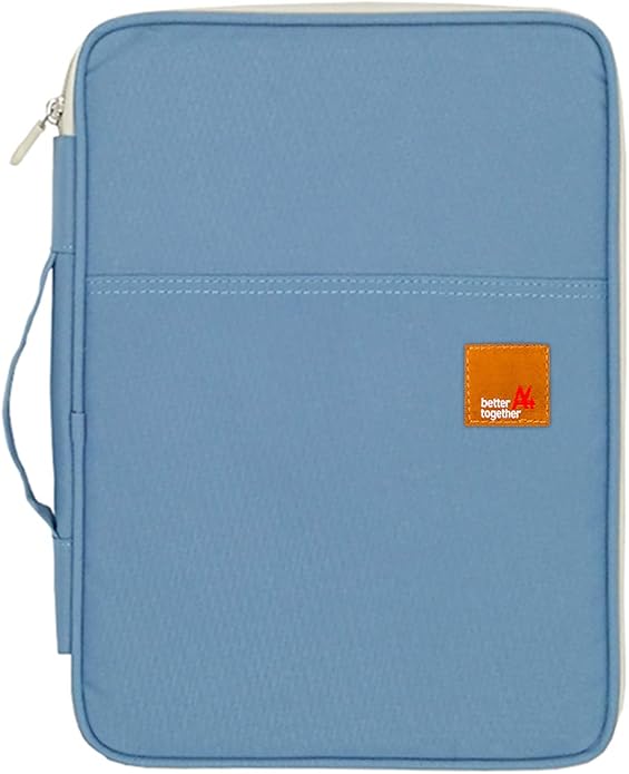 Document A4 Bag Case Waterproof Organizer Portfolio Office Travel Zipper Multi-Function Pouch by El-fmly