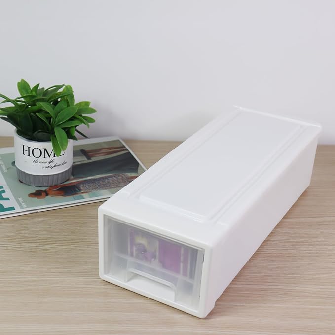 Toploader Storage Box, Trading Card Storage Box with 6 Dividers, Hard Plastic Box for Top Loaders, Sports Card Storage Case, Large for 200 Toploaders or 1200 Cards (16 x 6.1 x 4.45 in) - Image 7