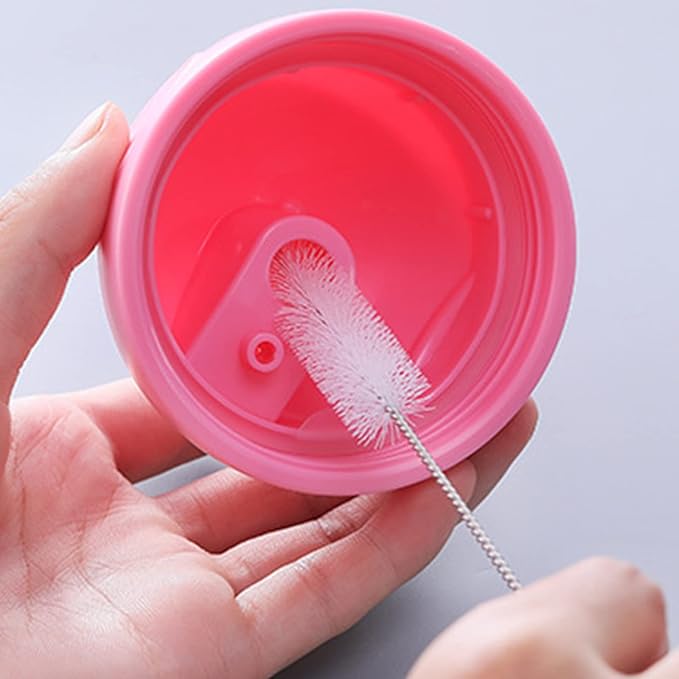 20Pcs 10 Sizes Humidifier Brush Cleaner Bottle Brush Small Diameter Drinking Straw Cleaning Brush,Black and White - Image 6