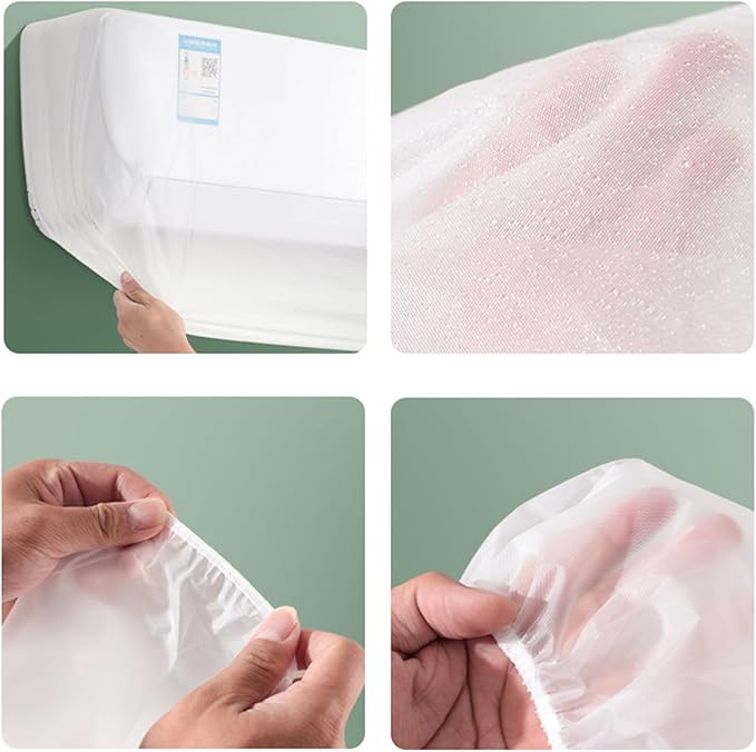 Wall Air Conditioner Cover - 37.40 Inches Indoor AC Protector, Dustproof Moisture Proof, Washable All Inclusive Leak Resistant Protective Cover for Wall Mounted Units at Home - Image 7