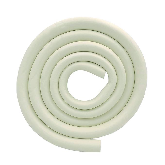 M2cbridge U Shape Extra Thick Furniture Table Edge Protectors Foam 6.5 Ft (Off White) by M2cbridge