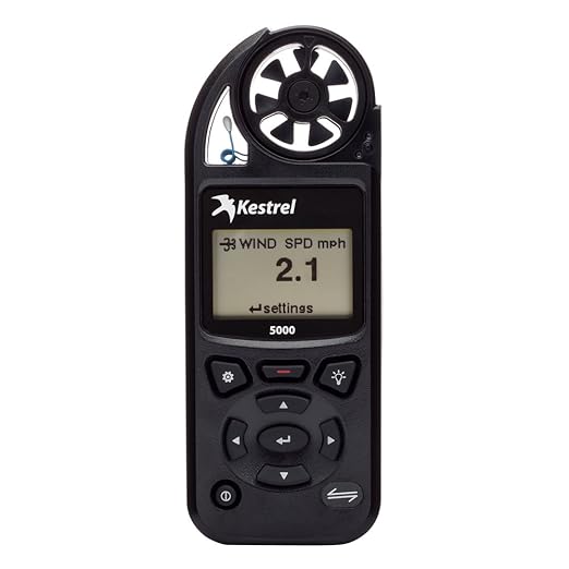 Kestrel 5000 Environmental Meter Non-LiNK, Black by NKKestrel