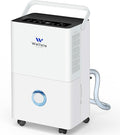 80 Pints 2025 Energy Star Dehumidifier for basement, Smart Humidity Adjustment with 1.32 Gal Water Tank and Drain Hose, Silent & Efficient for Home Bedroom Garage Large Room. by Wellsle