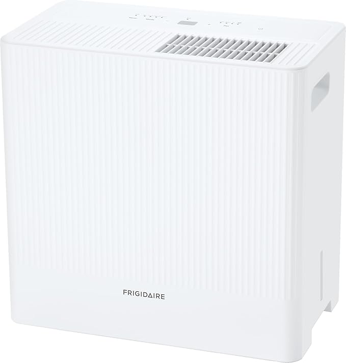 Frigidaire 22-Pint Portable Dehumidifier with Energy Star Certification for Small/Medium Rooms, Bedrooms & Bathrooms, Custom Humidity Control, Auto Shut Off, White by Frigidaire