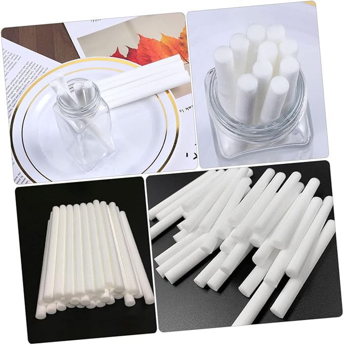 PRETYZOOM 15Pcs Aroma Diffuser Sticks Absorbent Cotton Essential Oil Volatile Rods for Home Fragrance for Living Bathroom Office and Spa Decor - Image 6