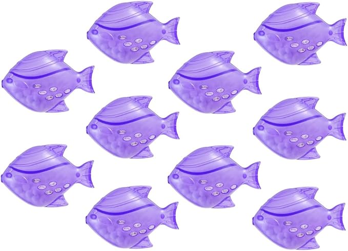 Humidifier Tank Cleaner, 10PCS Universal Humidifier filters fish Compatible with Drop, Droplet, Warm&Cool Mist Humidifiers, Fish Tank, Keep The Water (Fish-Purple) - Image 7