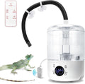 Reptile Humidifier Fogger - 4L Reptile Fogger with Humidity Control Sensor, Timer & 3 Adjustable Mist Levels, Touch & Remote Control, Reptile Mister for Reptiles Amphibians Snake Herps by YINDUZ