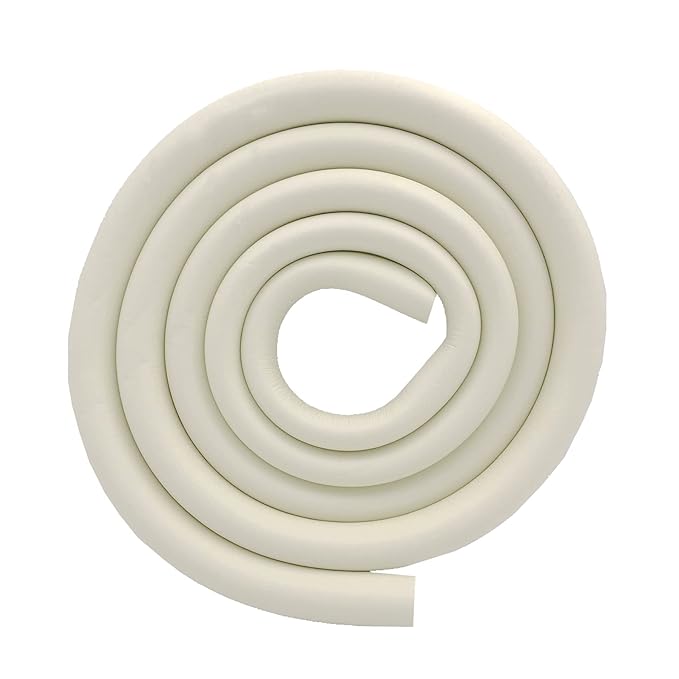M2cbridge U Shape Extra Thick Furniture Table Edge Protectors Foam (Off White (6.5ft x 2)) - Image 2