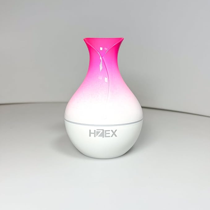 Spiral Essential Oil Diffuser with 7 Color Changing Lights and 5V USB Cable for Home Office, 130ml Mist Humidifier Silent Aroma Diffusers, Variant Colors (Fuchsia) - Image 8