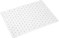 Bamboo Bath Mat Bathroom Rugs Floor Wood Shower Bathtub Waterproof Non Slip Accessories 16x24 Inch Easy to Clean, White, 1 pc by Fovlaurs