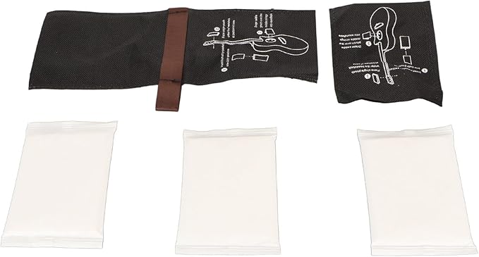 Guitar Humidifier Packs, Humidity Control Bag, Dual Way Humidification System, 3PCS - Automatic Humidity Regulation, Maintains 45-50%, Ideal for Acoustic Guitar Bass Violin (3 Humidifier Packs - Image 6